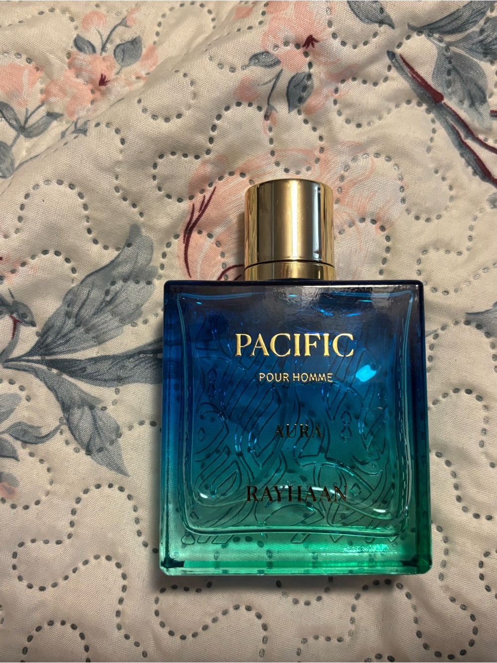 PACIFIC Pour Homme Aura Rayhaan Eau de Parfum - Blue Green Bottle